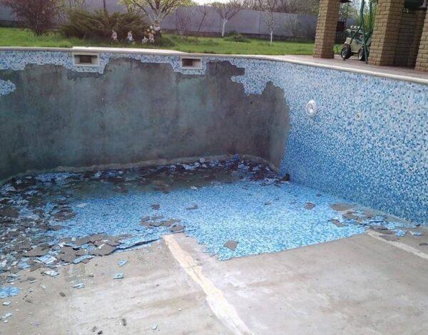 реконструкция бетонных бассейнов
